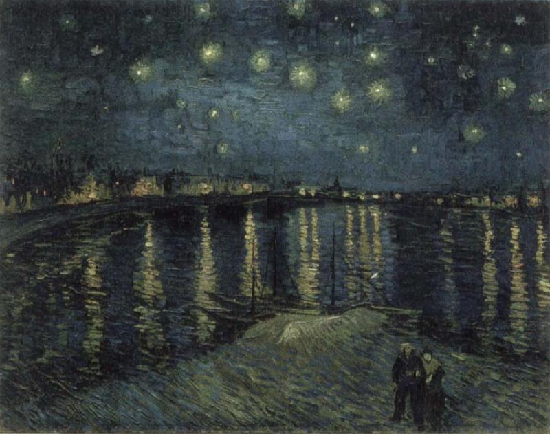 Vincent Van Gogh Starry Night over the Rhone